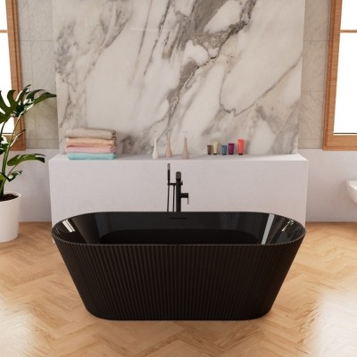 Ванная отдельностоящая F6103 Black/Black