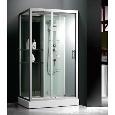 Душевая кабина Frank F503 пристенная с парогенератором