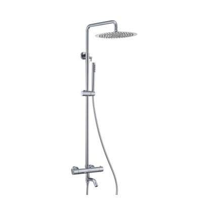 Душевая стойка BERGES KALISTO 3R с термостатом, хром