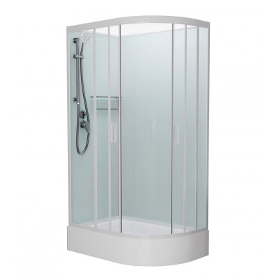 Душевая кабина Frank F412/1L White без крыши Размер:...