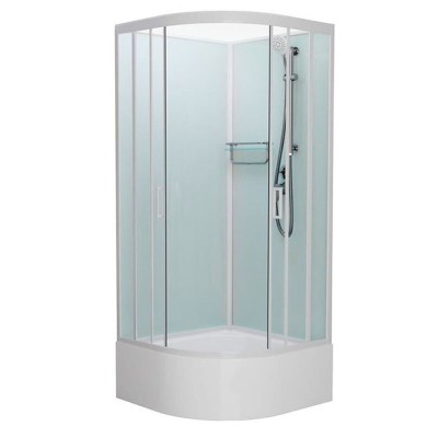 Душевая кабина Frank F409/2 White без крыши Размер:9...