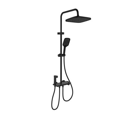 Душевая стойка BERGES PULSAR на 4 потребителя, с тер...