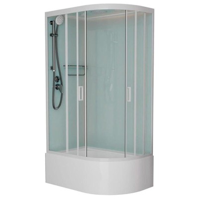 Душевая кабина Frank F412/2L White Размер:120*80*40*...