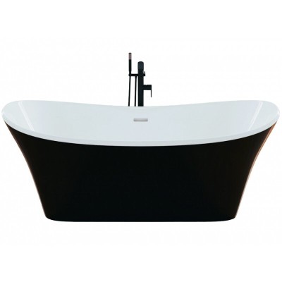 Ванна Frank F6104 White/Black отдельностоящая Размер...