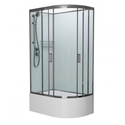 Душевая кабина Frank F412/2L Brilliant без крыши Раз...
