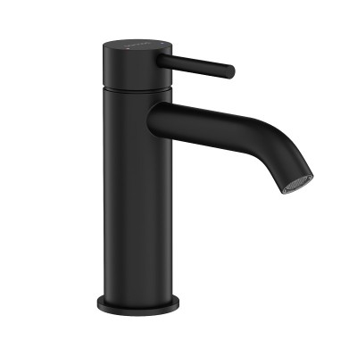 Смеситель для раковины SANCOS Etna, черный матовый, ...