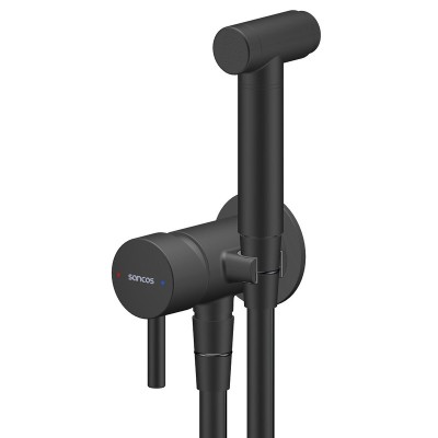 Гигиенический душ SANCOS Atom со смесителем, цвет че...