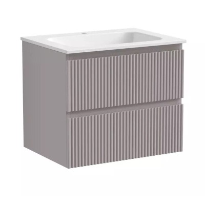 Тумба подвесная SANCOS Snob R 590х445х500, c двумя я...