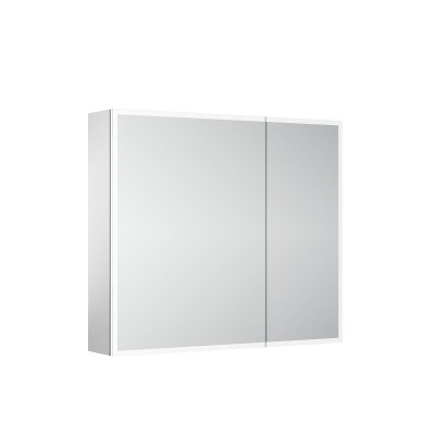 Зеркальный шкаф для ванной комнаты из алюминия SANCO...