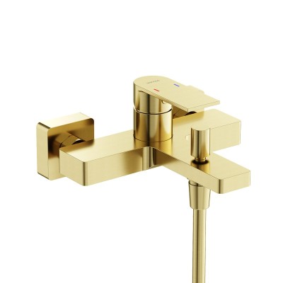 Смеситель для ванны и душа SANCOS Studio, браширован...