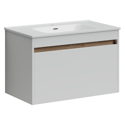 Тумба подвесная SANCOS Smart 790х450х500, c двумя ящ...