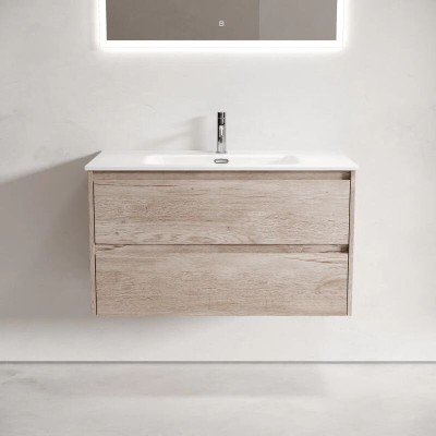 Тумба подвесная SANCOS Libra 890х450х500, c двумя ящ...