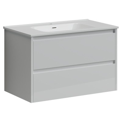 Тумба подвесная SANCOS Libra 790х450х500, c двумя ящ...