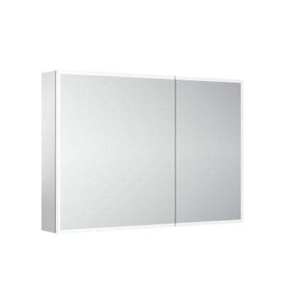 Зеркальный шкаф для ванной комнаты из алюминия SANCO...