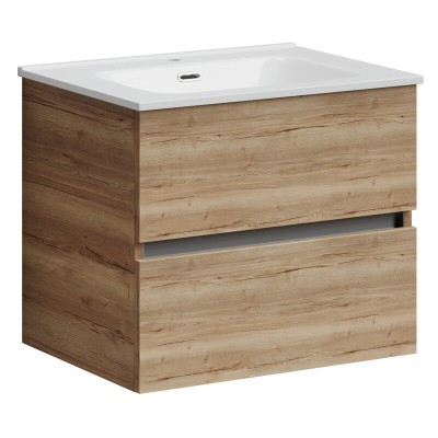 Тумба подвесная SANCOS Urban 590х450х550, c двумя ящ...