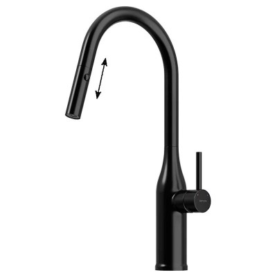 Смеситель для кухни SANCOS Grand с вытяжным изливом,...