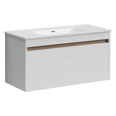 Тумба подвесная SANCOS Smart 990х450х500, c двумя ящ...