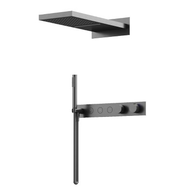 Душевой комплект с термостатом SANCOS Linn, с внутре...