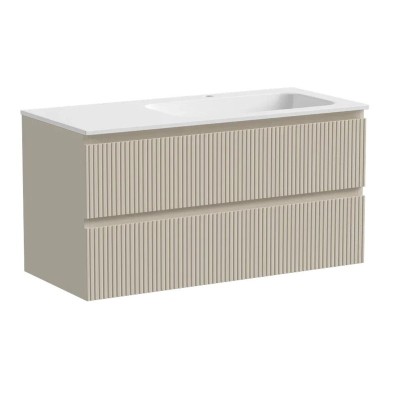 Тумба подвесная SANCOS Snob T правая 995х445х500, c ...