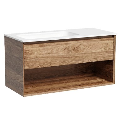 Тумба подвесная SANCOS Marmi 1.0 правая, 995х445х520...