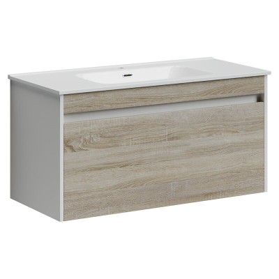 Тумба подвесная SANCOS Smart 990х450х500, c двумя ящ...