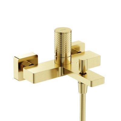 Смеситель для ванны и душа SANCOS Nexus, брашированн...