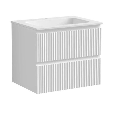 Тумба подвесная SANCOS Snob R 590х445х500, c двумя я...