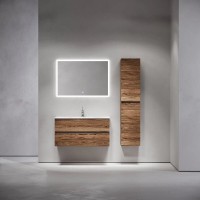 Тумба под раковину Sancos Urban UR100ECH, 100 см, подвесная, цвет дуб чарльстон