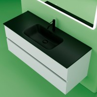 Тумба под раковину Sancos Urban 120, подвесная, белый глянец, UR120-1W