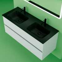 Тумба под раковину Sancos Urban 120, подвесная, белый глянец, UR120-2W
