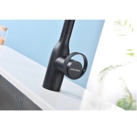 Смеситель Paulmark Urban Ur213104-AN для кухонной мойки, с подключением к фильтру, антрацит