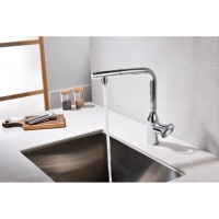 Смеситель Paulmark Urban Ur213104-CR для кухонной мойки, с подключением к фильтру, цвет хром