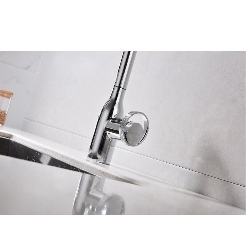 Смеситель Paulmark Urban Ur213104-CR для кухонной мойки, с подключением к фильтру, цвет хром