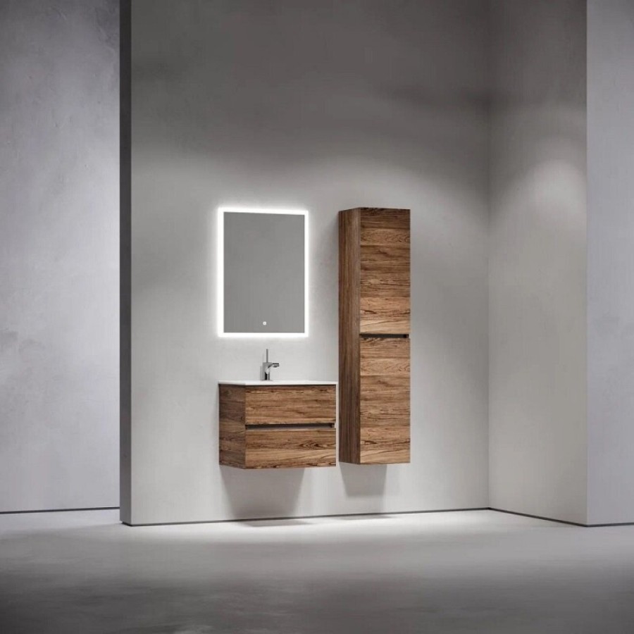 Тумба под раковину Sancos Urban UR60ECH, 60 см, подвесная, цвет дуб чарльстон