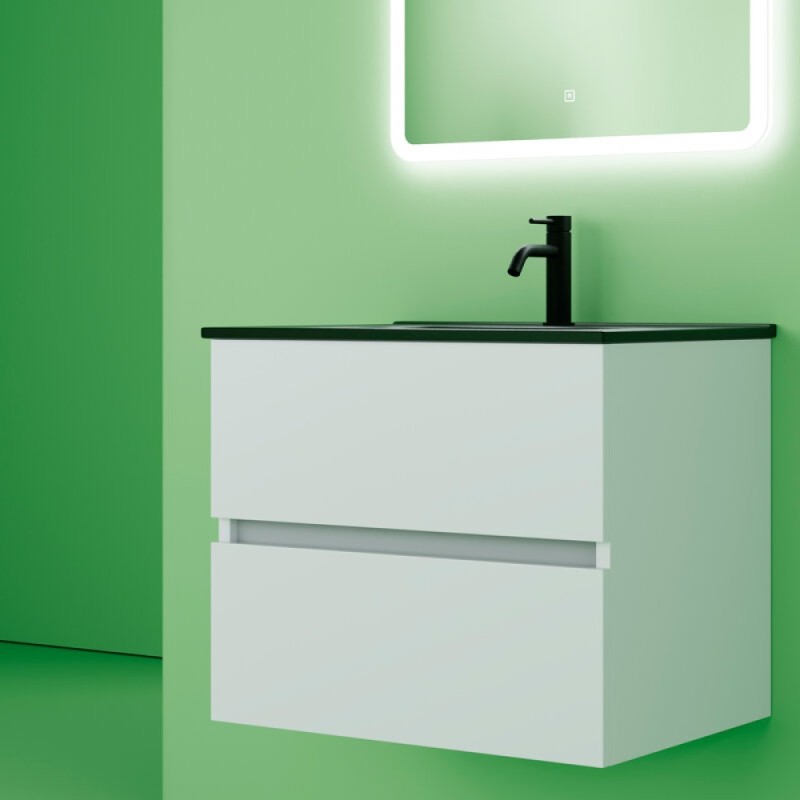 Тумба под раковину Sancos Urban UR60W 60, подвесная, белый глянец