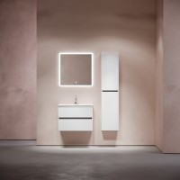 Тумба под раковину Sancos Urban UR70W, 70 см, подвесная, цвет белый