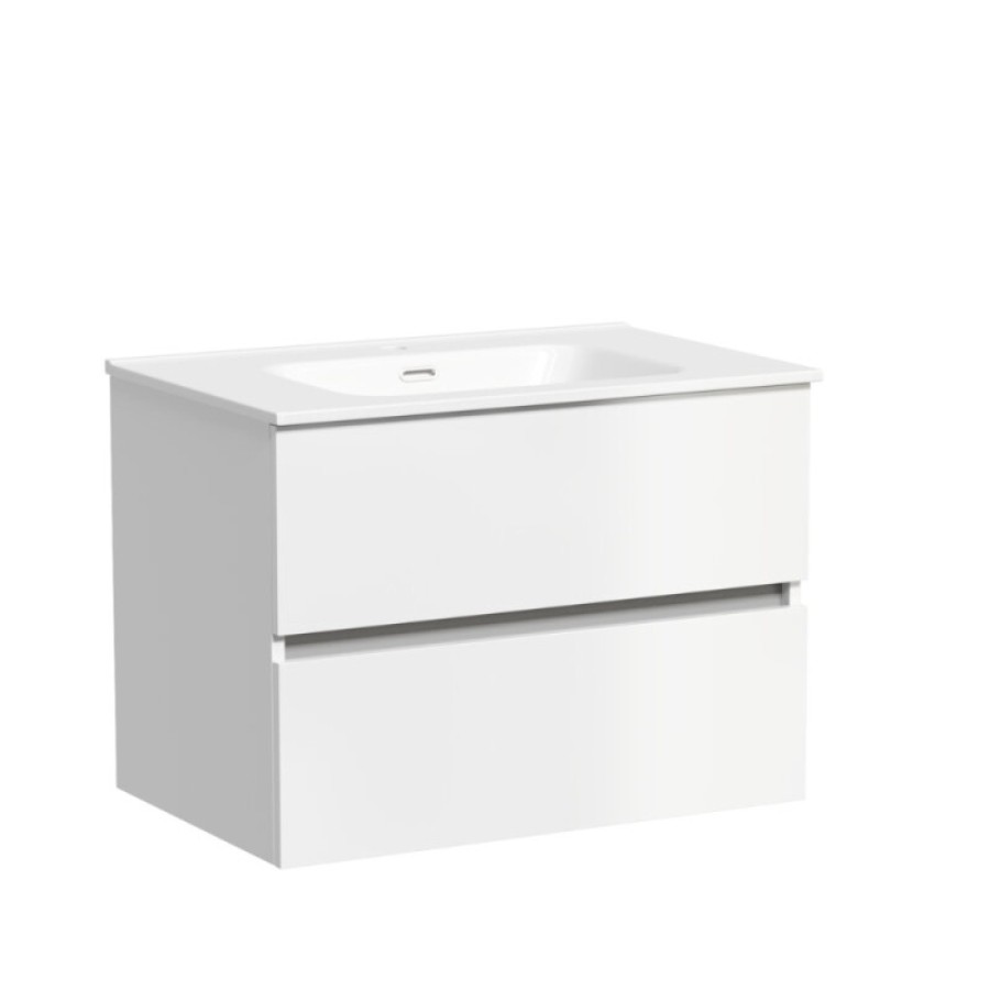 Тумба под раковину Sancos Urban UR70W, 70 см, подвесная, цвет белый
