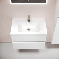 Тумба под раковину Sancos Urban UR70W, 70 см, подвесная, цвет белый