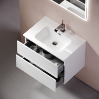 Тумба под раковину Sancos Urban UR70W, 70 см, подвесная, цвет белый