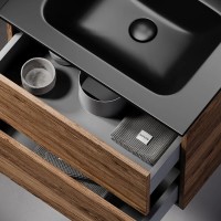 Тумба под раковину Sancos Urban UR80ECH, 80 см, подвесная, цвет дуб чарльстон