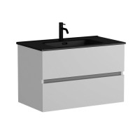 Тумба под раковину Sancos Urban UR80W 80, подвесная, белый глянец
