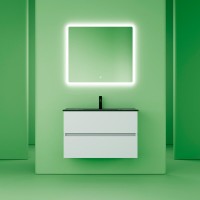 Тумба под раковину Sancos Urban UR80W 80, подвесная, белый глянец