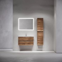 Тумба под раковину Sancos Urban UR90ECH, 90 см, подвесная, цвет дуб чарльстон