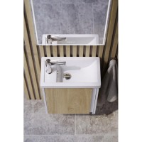 Тумба под раковину Aqwella Urban URB0145DD, 45 см, подвесная, цвет дуб давос