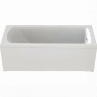 Ванна акриловая Bas Аякс В 00131, 170 х 75 см, в комплекте с каркасом, белый