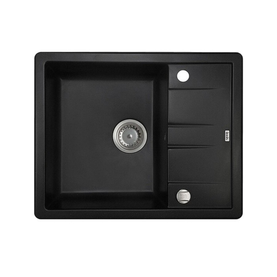 Кухонная мойка Iddis Vane G V06B621i87 62 x 50 x 22.7 см, Granucryl, 1 чаша, черный