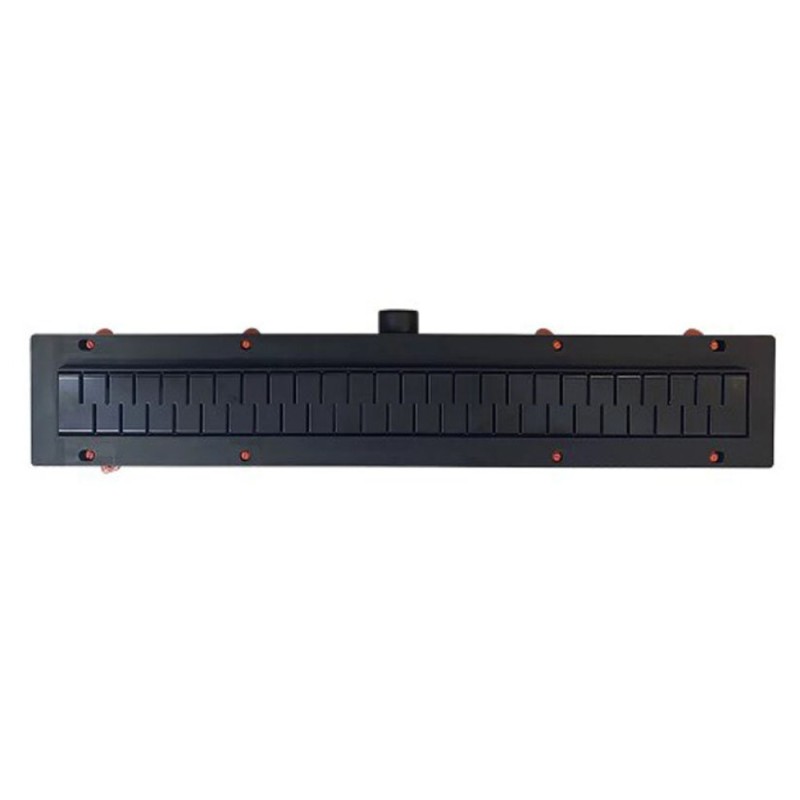 Дренажный канал Veconi MCH Medium Black, 45 см, с решёткой из нержавеющей стали, V450MB
