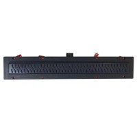 Дренажный канал Veconi MCH Harmony Black, 75 см, с решёткой из нержавеющей стали, V750HB