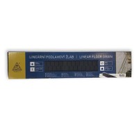 Дренажный канал Veconi MCH Klasik/Floor Black, 85 см, с решёткой из нержавеющей стали, V850KB