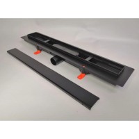 Дренажный канал Veconi MCH Klasik/Floor Black, 85 см, с решёткой из нержавеющей стали, V850KB